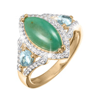 Amina Aquaprase Ring